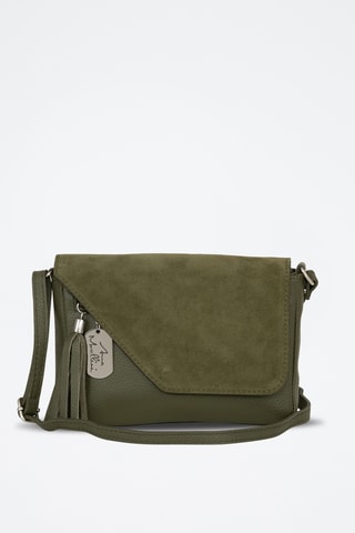 Leren Handtas Doviana - Groen