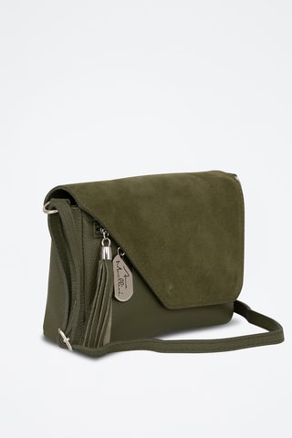 Leren Handtas Doviana - Groen