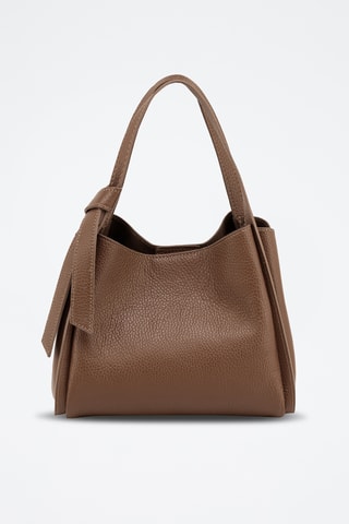 Leren Trendy Handtas Ortiano - Bruin