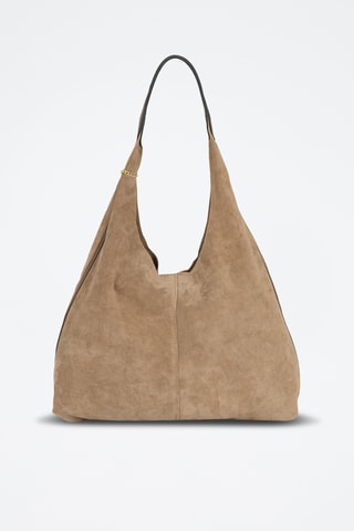 Leren Trendy Handtas Darizita - Beige