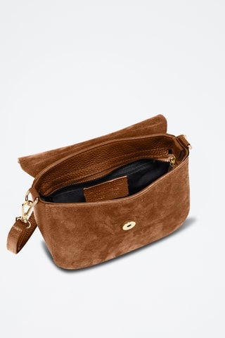 Leren Handtas Varallo - Camel