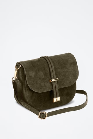 Leren Handtas Varallo - Groen