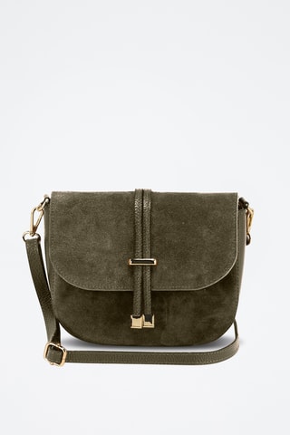 Leren Handtas Varallo - Groen