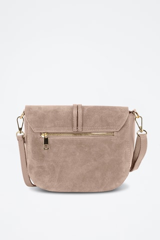 Leren Handtas Varallo - Taupe