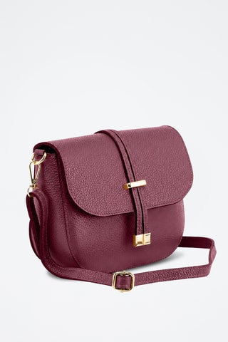 Leren Trendy Handtas Avezzano - Bordeauxrood