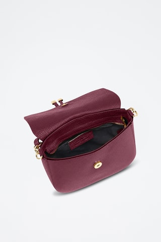 Leren Trendy Handtas Avezzano - Bordeauxrood