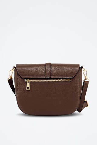 Leren Trendy Handtas Avezzano - Donkerbruin