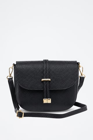 Leren Trendy Handtas Avezzano - Zwart
