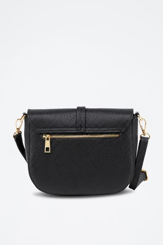 Leren Trendy Handtas Avezzano - Zwart