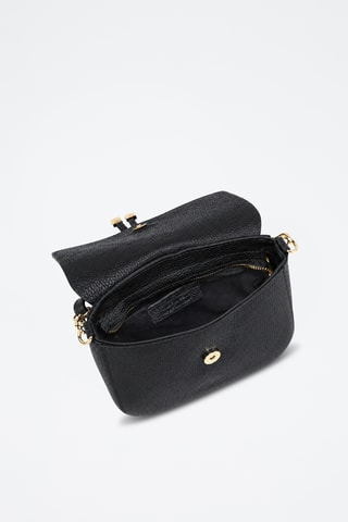 Leren Trendy Handtas Avezzano - Zwart