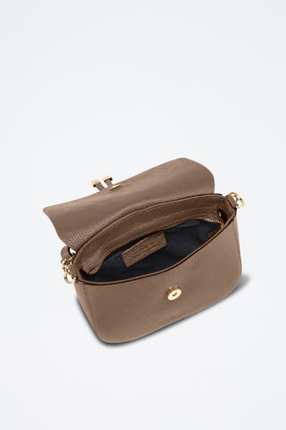 Leren Trendy Handtas Avezzano - Taupe