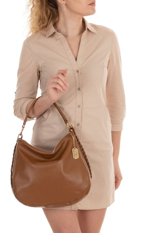 Leren Handtas - Camel