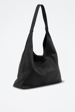 Leren Trendy Handtas Briana - Zwart