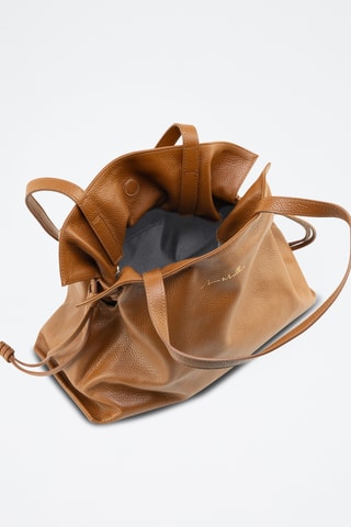 Leren Trendy Handtas Anaziana - Oranje