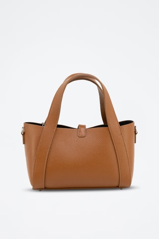 Leren Handtas Nevria - Camel