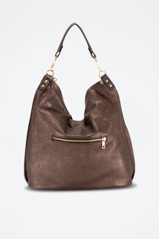 Leren Handtas Greta - Bruin