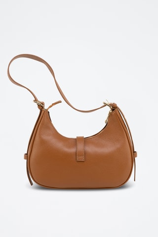 Leren Trendy Handtas Annunziata - Camel