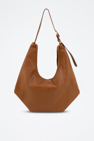 Leren Trendy Handtas Acrisia - Camel