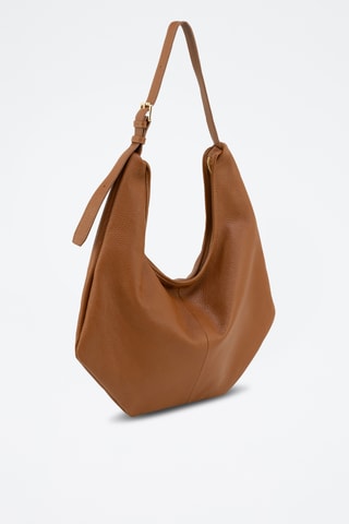 Leren Trendy Handtas Acrisia - Camel
