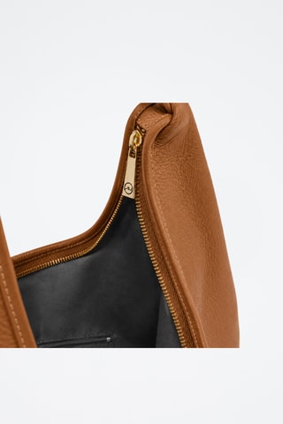Leren Trendy Handtas Acrisia - Camel