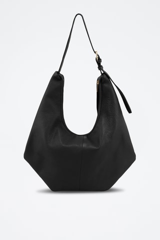 Leren Trendy Handtas Acrisia - Zwart
