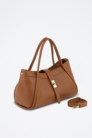 Leren Handtas Pidia - Camel