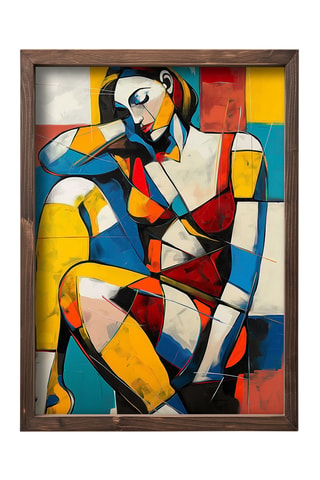 Tableau - Jaune - 35 x 47 cm