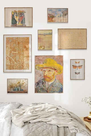 8 tableaux - 2 x (30 x 40 cm), 2 x (21 x 30 cm) et 4 x (15 x 21 cm)