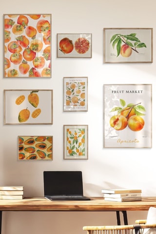 8 tableaux - 2 x (30 x 40 cm), 2 x (21 x 30 cm) et 4 x (15 x 21 cm)