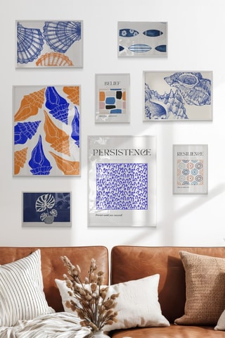 8 tableaux - 2 x (30 x 40 cm), 2 x (21 x 30 cm) et 4 x (15 x 21 cm)