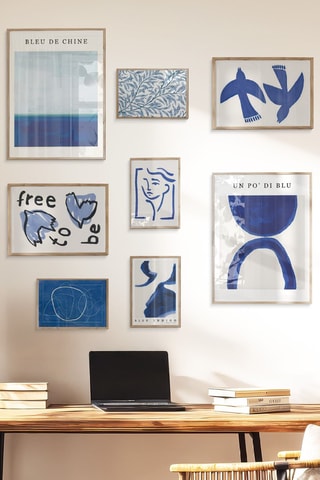 8 tableaux - 2 x (21 x 30 cm), 2 x (30 x 40 cm) et 4 x (15 x 21 cm)
