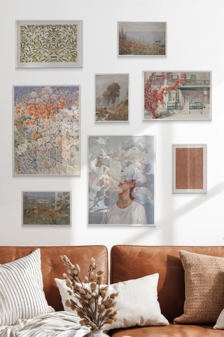 8 tableaux - 2 x (30 x 40 cm), 2 x (21 x 30 cm) et 4 x (15 x 21 cm)