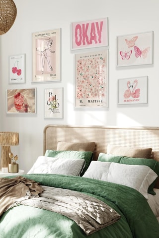 8 tableaux - 2 x (30 x 40 cm), 2 x (21 x 30 cm) et 4 x (15 x 21 cm)