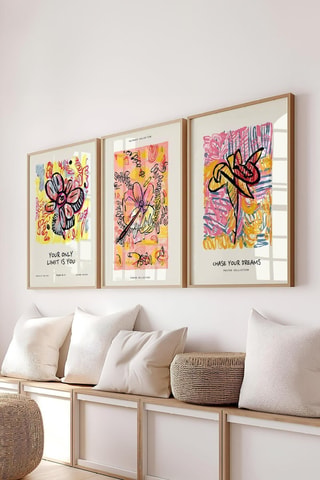 3 quadri - 50 x 70 cm