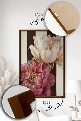 Tableau « Two Peonies » Nay Bellamy - 50 x 70 cm