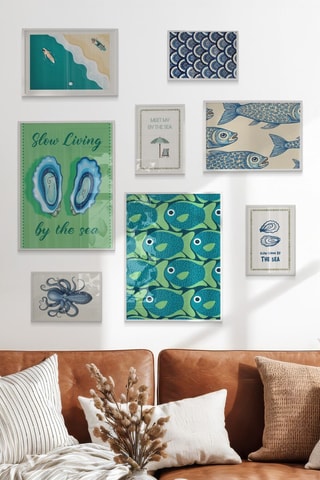 8 quadri - 2 x (21 x 30 cm), 2 x (15 x 21 cm) e 4 x (10 x 15 cm)