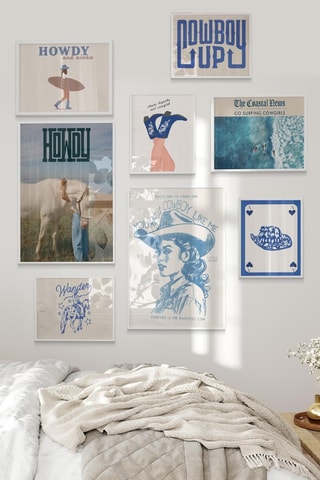 8 tableaux - 4 x (15 x 21 cm), 2 x (30 x 40 cm) et 2 x (21 x 30 cm)