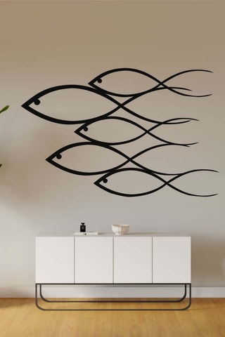 Décoration murale - 45 x 30 cm - Noir