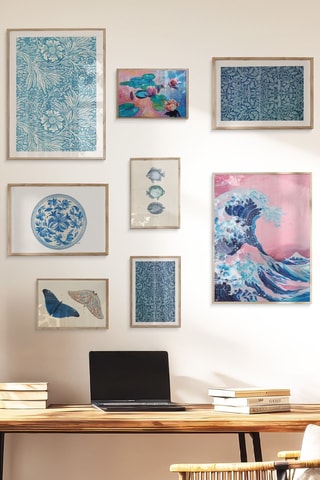 8 tableaux - 2 x (30 x 40 cm), 2 x (21 x 30 cm) et 4 x (15 x 21 cm)