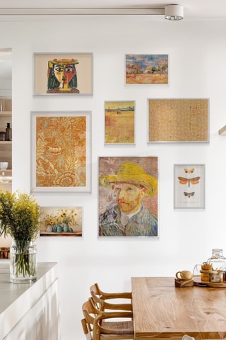 8 tableaux - 2 x (30 x 40 cm), 2 x (21 x 30 cm) et 4 x (15 x 21 cm)