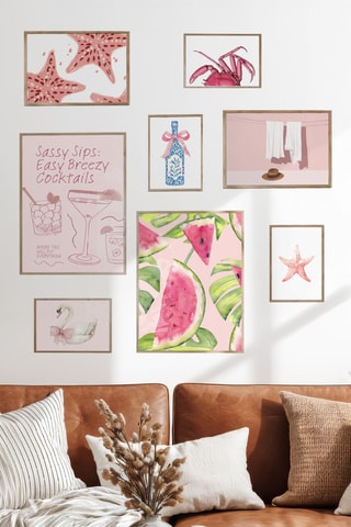 8 tableaux - 2 x (30 x 40 cm), 2 x (21 x 30 cm) et 4 x (15 x 21 cm)