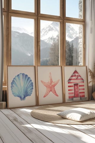 3 tableaux - 30 x 40 cm
