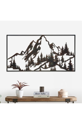 Décoration murale - 114 x 60 cm - Noir