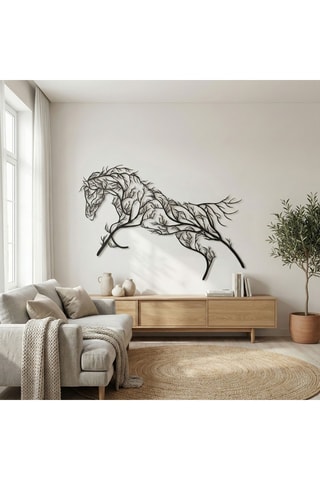 Décoration murale - 75 x 40 cm - Noir