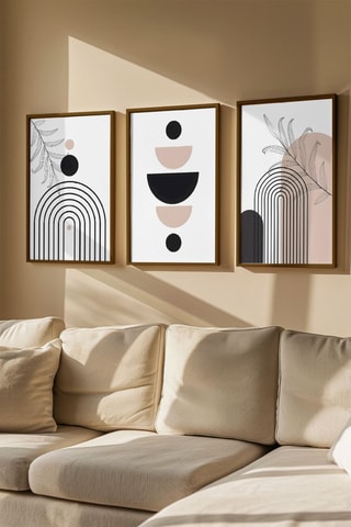 3 tableaux - 33 x 48 cm