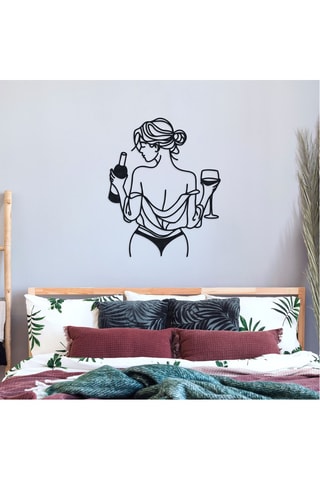 Décoration murale - 42 x 52 cm - Noir