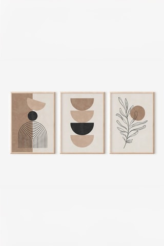3 tableaux - 33 x 48 cm