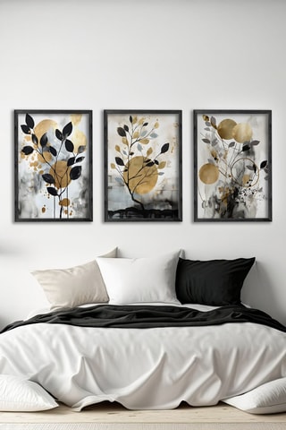 3 tableaux - 34 x 49 cm