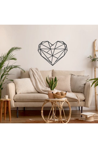 Décoration murale - 76 x 63 cm - Noir