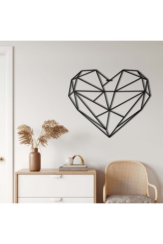Décoration murale - 76 x 63 cm - Noir